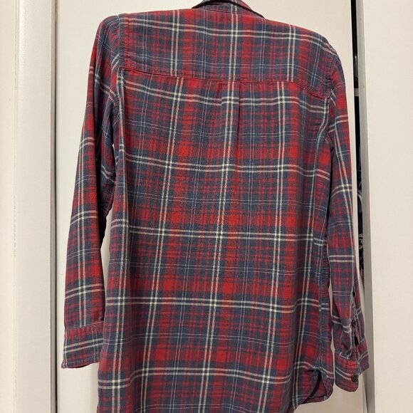 Madewell Plaid Ex Boyfriend-Shirt - Picture 3 of 4